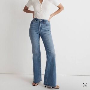 The Perfect Vintage Flare Jean by Madewell size 33w